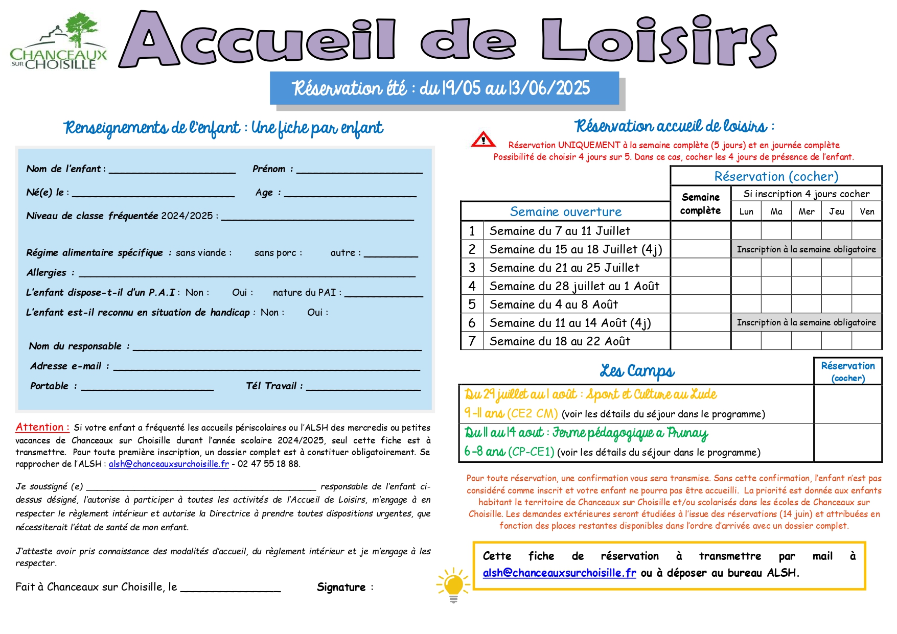 fiche de reservation ete 2025 page 0001